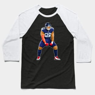 Jeffery Simmons #98 Power Baseball T-Shirt